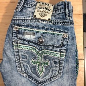 Men’s Rock Revival Lowry Slim Straight - Size 34x34